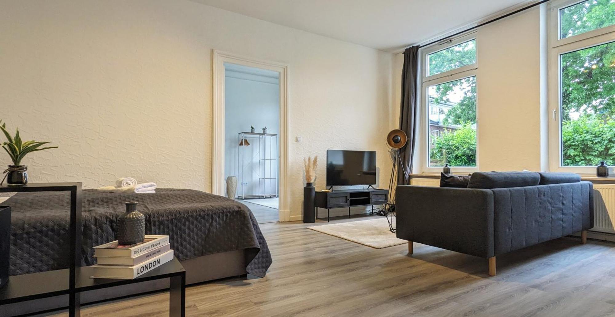 Tt Living Apartments Bonitas & Divinitas I 2 Schlafzimmer I Kueche I Vollbad I Waschmaschine Rellingen Buitenkant foto