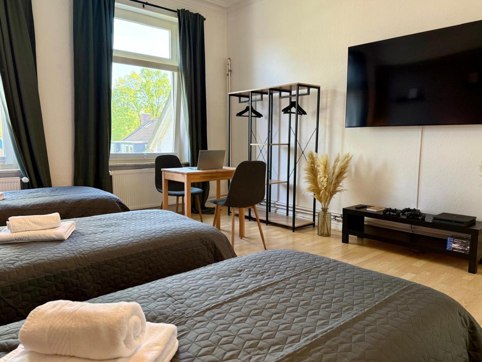 Tt Living Apartments Bonitas & Divinitas I 2 Schlafzimmer I Kueche I Vollbad I Waschmaschine Rellingen Buitenkant foto